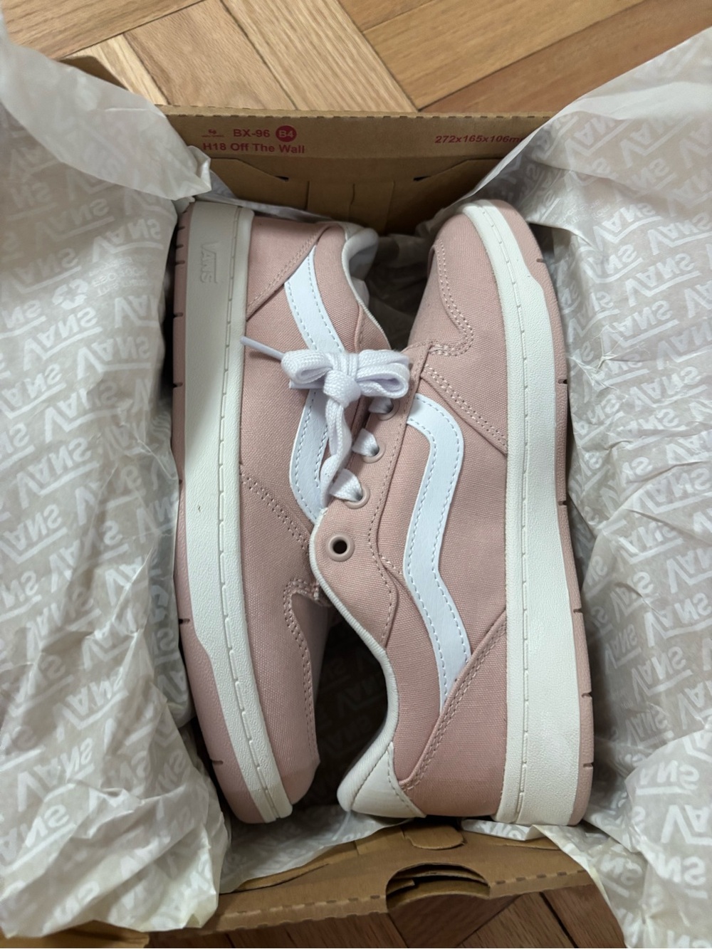 Vans Women's Ryland Ls Canvas Sepia Rose VN000D4AO3N Size 6